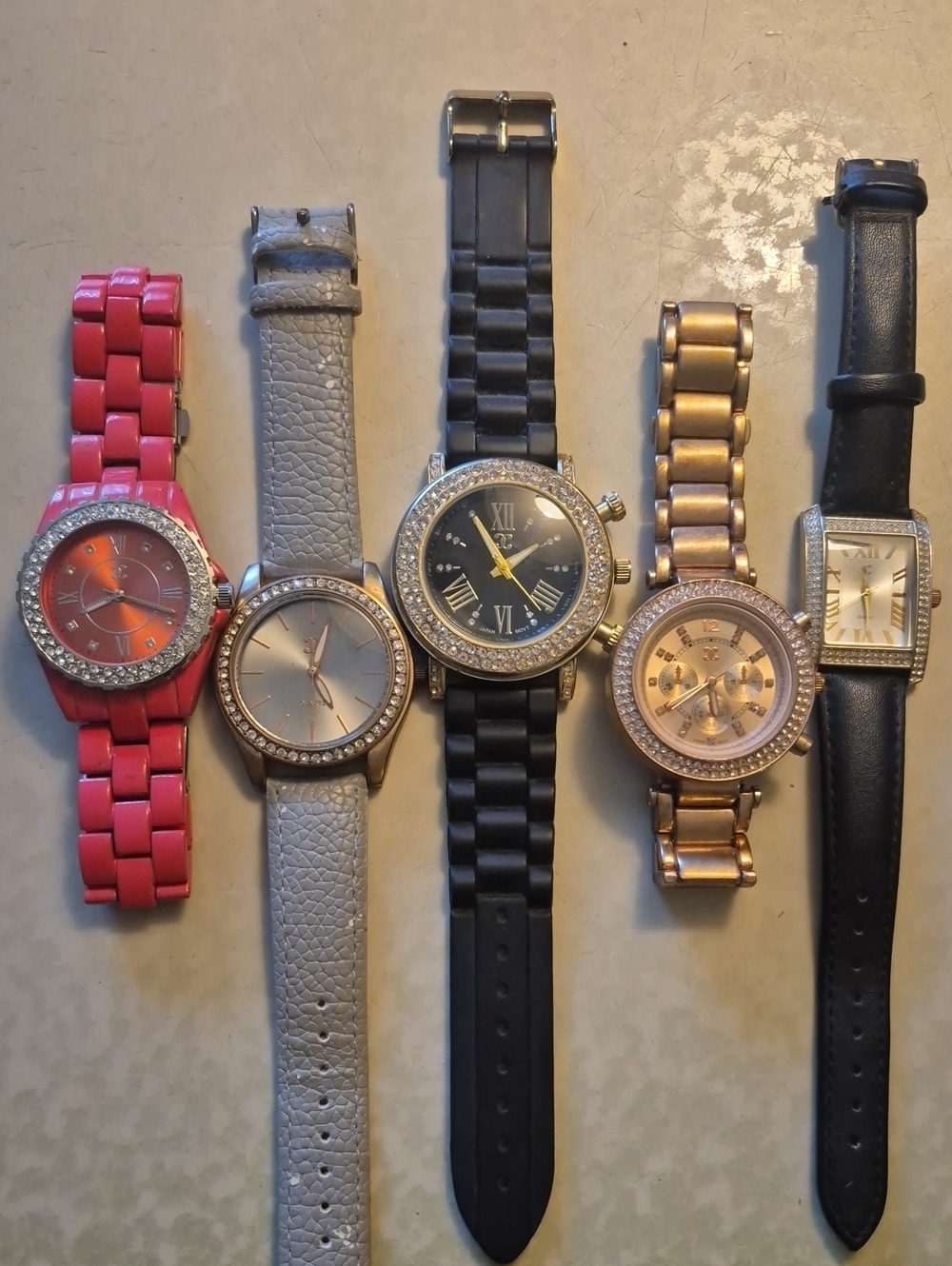 Lot Of 5 Charming Charlie Womens Watches